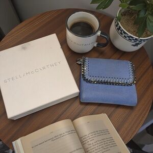 Stella McCartney Falabella small flap wallet With Box Limited Edition GUC